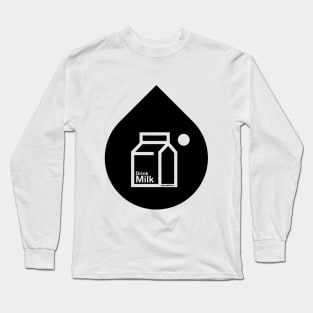 Milk - (Black) Long Sleeve T-Shirt